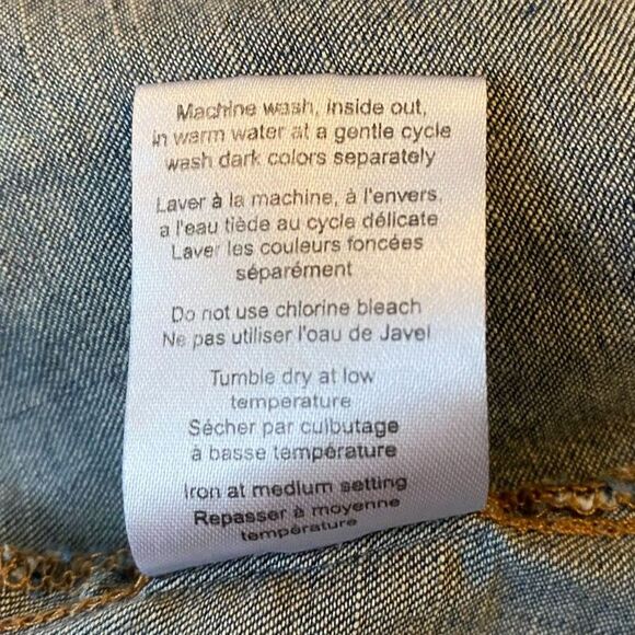 Coupe 100% Cotton Snap down Long-sleeved Top Women Size L - Picture 10 of 10